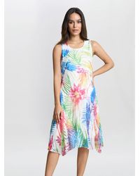 Gina Bacconi - Eliza Sleevelss Asymmetric Hem Dress - Lyst