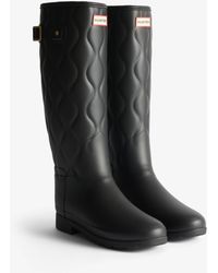 HUNTER - Originals Refined Tall Onion Quilt Boots - Lyst