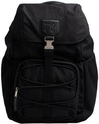 Palm Angels - And Backpack With Embossed Logo Pmnb023R24Fab0011009 - Lyst
