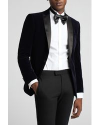 Antique Rogue - Slim Fit Velvet Dresswear Jacket - Lyst