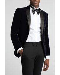 Antique Rogue - Slim Fit Velvet Dresswear Jacket - Lyst