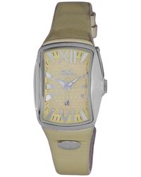 Chronotech - Cream Dial With Case Band Watch - Lyst