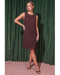 Roman - Sparkle Shift Dress & Shrug - Lyst