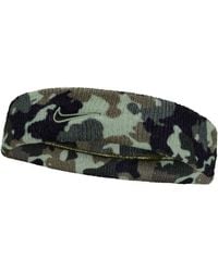 Nike - Classic Swoosh Dri-Fit Camo Headband (Oil/ - Lyst
