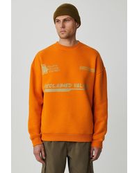 Grimelange - Printed Crew Neck Sweatshirt - Lyst