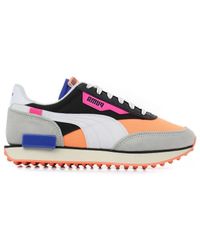 PUMA - Future Rider Play On Lace-Up Synthetic Trainers 371149 04 - Lyst