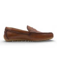 Tamaris - Leather Moccasin Loafers Casual Shoes - Lyst