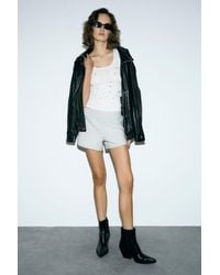 Grimelange - Relaxed Mid Waist Sweat Shorts - Lyst