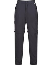 Regatta - Travel Light Zip-Off Trousers (Ash) - Lyst