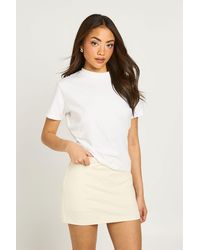 Boohoo - Basic Jersey Skort - Lyst