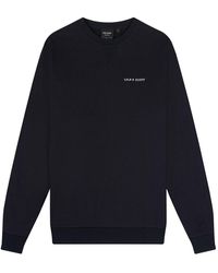 Lyle & Scott - Loopback Embroidered Crew Neck Sweatshirt - Lyst