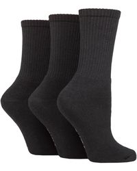 SOCKSHOP TORE - 3 Pack Ladies Plain Crew Sport Socks - Lyst