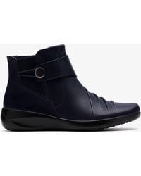 Clarks - Kaetlyn Sara Leather Boots - Lyst