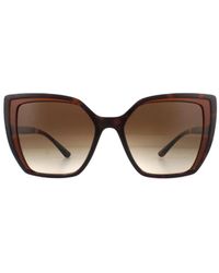 Dolce & Gabbana - Sunglasses Dg6138 318513 Havana On Transparent Gradient - Lyst