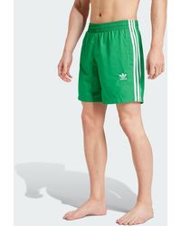 adidas - Adicolor 3-Stripes Swim Shorts - Lyst