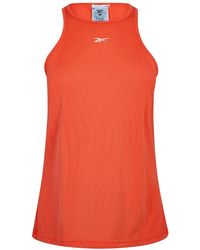 Reebok - United By Fitness Perforated Performance Gym Vest - Lyst