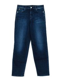 Armani - Jeans Met Een Lange Used Look 6y5j90-5d25z Voor - Lyst