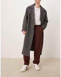 ASOS - Smart Oversized Tapered Pleated Trousers - Lyst
