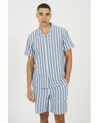 Brave Soul - Regular Fit Revere Collar Shirt - Lyst