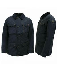 Timberland - Fort Hill Field Long Sleeve Zip Parka Jacket 0Yh1E Tbe - Lyst
