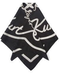 Kurt Geiger - Lg Square Scarf - Lyst