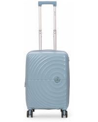 Infinity Leather - Hard Shell Cabin 55 X 37 X 22 Cm Pp Suitcase Luggage Suitable For Easyjet, Ryanair - Lyst