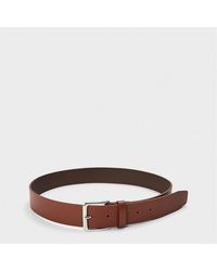 BOSS - Accessories Leather Pin Buckle Belt - Lyst