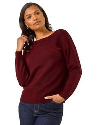 Roman - Ribbon Bow Tie Back Jumper - Lyst