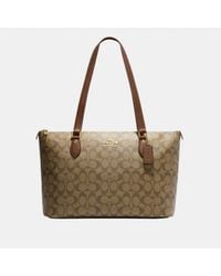 COACH - Signature New Gallery Tote Bag - Lyst