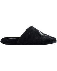 Lambretta - Moon Charcoal Slippers - Lyst