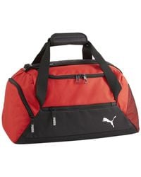 PUMA - Teamdoel Duffeltas (rood/zwart) - Lyst