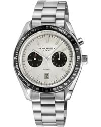 Haurex Italy - Missione 316L Stainless Steel Case, Bezel, Dial, Bracelet Watch - Lyst