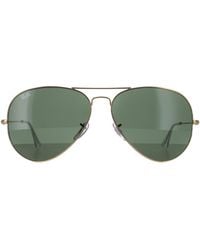 Ray-Ban - Sunglasses Aviator 3025 001 62Mm Metal (Archived) - Lyst
