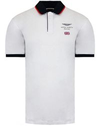 Hackett - Aston Martin Racing Polo Shirt Cotton - Lyst
