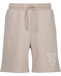 19V69 Italia by Versace - Korte Broek Sergio Versplinterd - Lyst