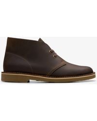 Clarks - Shepton Beeswax Leather Boots - Lyst