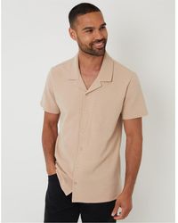 Threadbare - Embley Relaxed Fit Short Sleeve Shirt - Lyst