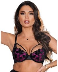 Pour Moi - 29512 Icon Padded Underwired Plunge Bra - Lyst