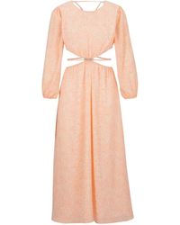HUGO - Kasmata Cut Out Dress - Lyst