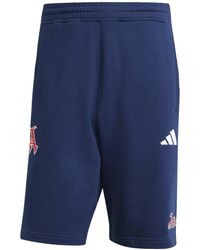 adidas - Afc Us Logo Print Soccer Sweat Shorts - Lyst