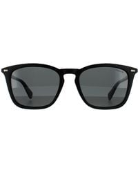 Polaroid - Lightweight Square Matte Polarized Sunglasses - Lyst