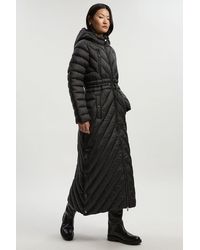 Karen Millen - Tall Lightweight Packable Maxi Coat - Lyst