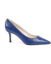 Versace 19.69 Abbigliamento Sportivo - 19V69 Pump Ines65 Nappa Blu Leather - Lyst