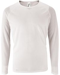 Sol's - Sporty Long Sleeve Performance T-Shirt - Lyst