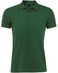 Sol's - Perfect Pique Short Sleeve Polo Shirt (Bottle) Cotton - Lyst