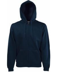 Fruit Of The Loom - Premium 70/30 Hooded Zip-Up Sweatshirt Hoodie (Deep) - Lyst