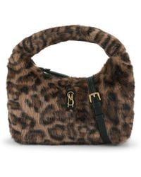 Steve Madden - Fluffy Bag Leopard Print - Lyst