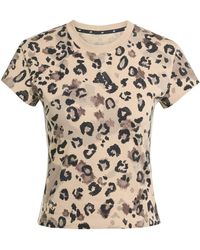 adidas - All Over Print Crew Neck Short Sleeve Jersey T-Shirt - Lyst