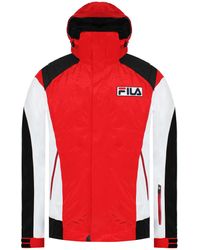 Fila - Logo Short Jacket - Lyst