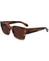 Ferragamo - Acetate Sunglasses - Lyst